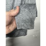 Zella  Extra Small Gray Long Sleeve Twist Front Top | Lightweight Activewear Photo 5
