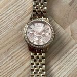 Relic Crystal Embellished Ladies Watch Rose Gold-Tone Dial Bracelet Day/Date Photo 4