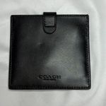 Coach  Leather Wallet Black Classic Style With Multiple Card Slots Photo 1