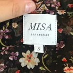 MISA Los Angeles  Floral Black Dress Photo 1