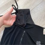 Kiwi Goth Corset Tank Top womens Black (xxlarge) sheer mesh tie witchy punk dark Size XXL Photo 5