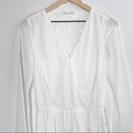 Anthropologie Altar’d State Crochet Back Long Sleeve Romper Photo 1