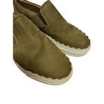Chloé Chloe Ivy Scallop Slip-On Skater Sneakers Sz. 37 (US 7) Photo 3