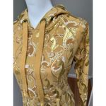 Baby Phat Vintage Y2K  Signature Logo Gold Metallic Hoodie Size Small Photo 1