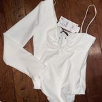 ZARA White Bodysuit Photo 0