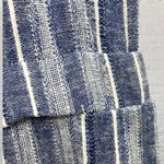 Cloth & Stone Cloth Stone S Linen Rayon Stripe Jumpsuit Blue White Cutout Back Tie π Photo 10
