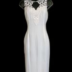 Vintage 1980s Wedding Dress White Size 8 Photo 4