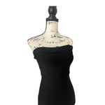 House Of CB  London SZ L black strapless cocktail dress with flare bottom Photo 1