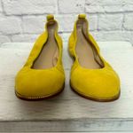 Botkier  Mason mustard yellow suede Ballet Flats, leather sole, fits size 6 Photo 7