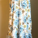 J.O.A. Floral Mini Slip Dress Blue White  Spaghetti Straps M boo Flowy y2k fairy Photo 0
