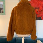 Thread and Supply  Womens Long Sleeve Full Zip Sherpa Teddy Fleece Jacket Small Photo 3