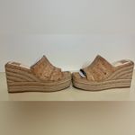 New without Box Elaria Natural Cork Platform Wedge Sandals Dolce Vita size 8.5 Tan Photo 1