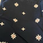 Loft  outlet- Navy red/white embroidered flower pattern- size 6 Photo 12