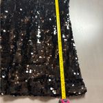 Speechless  Black Sequin Mini Dress Club Wear Party Sheath Holiday Glam Glitter Photo 9