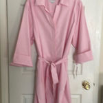Foxcroft  Pink‎ Chambray Dress Size 22 Photo 0