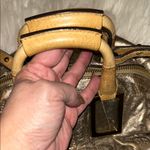 Chloé Chloe Metallic Gold Satchel Bag Photo 2