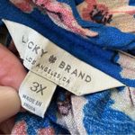 Lucky Brand Umi Floral Peasant Top Plus Size 3X Photo 11
