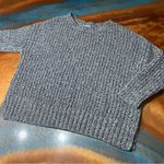 American Eagle  Outfitters Gray oversized crewneck medium chenille soft Photo 0