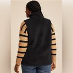 Maurice's  RMG Plus Size Favorite Sherpa Fleece Zip Vest Pockets Size XXL Black Photo 8