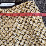 Banana Republic  Silk Mini Skirt Yellow Gold 0 petite Photo 3