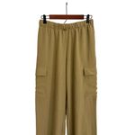 Rachel Zoe Brown Tan Mid Rise Cargo Parachute Pants Size Women's Small NWT Photo 1