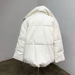 Avec Les Filles  x With the Girls faux leather white puffer coat Photo 1