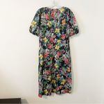 Johnny Was  Zahava Tie Neck Midi Dress Floral Tassel Size Small S NWT Photo 8