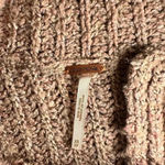 Free People  Asymmetrical zip up knit sweater taupe size XS Photo 6