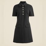 J.Crew Parc Dress Four Season Stretch Fabric in Black Size 16 NWT Photo 3