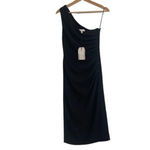 Dress the Population Black Martine Stretch
Crepe One-Shoulder Dress Photo 3