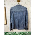 Bella Dahl  100% Tencil Denim Western Button-up Shirt - Size - Medium Photo 1