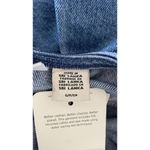 Levi's  Women Small Puff Sleeve Zaida Sculptural Denim Blouse Western Boho Photo 5