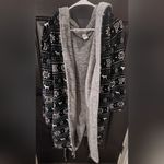 PINK - Victoria's Secret Victoria's Secret PINK Black White Red Green Holiday Dog Reversible Robe XS/S Photo 7