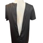 Mod Ref  Dress Black Midi‎ Crew Neck Short Sleeve Casual Women's Photo 7