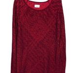 Athleta Women’s Long Sleeve Wool Blend Printed Shirt Size Medium Style 152516 Photo 0