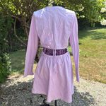 WAYF W.A.Y.F. Lavender long sleeve cut out dress. Photo 2