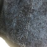 Vintage Keren Heart Vintage Snake Print & Lace Jean Jacket Womens S Blue Y2K Photo 10