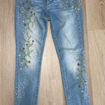 Driftwood  Marilyn Floral Embroidered Skinny Jeans - Size 25 Photo 0