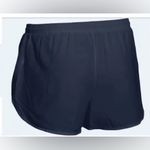 Under Armour Women’s Sz L Navy Kick Split Athletic Shorts Photo 1