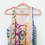 Broadway & Broome‎ Ikat Print 100% Silk Sleeveless Mini Dress Multicolor Size 2 Photo 2