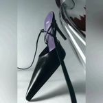 ZARA LACE UP HEELED LEATHER SHOES SIZE 6.5 LIKE NEW SMOOTH LEADER SHOES Photo 3