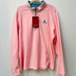 NWT CAMEL CROWN Fleece Jacket 1/4 Zip Long Pullover Sweatshirt XXL Pink Photo 1