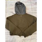 Celestial Bodiez NWOT Good Vibe Hoodie in Olive Juice Green/Smoke Gray Medium Green Photo 1