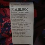 Isaac Mizrahi  Live! Size 6 Black Suede Motorcycle Jacket Floral Printed Lining Photo 8