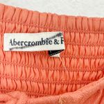 Abercrombie & Fitch Y2K Womens Dress Size S Coral Babydoll Milkmaid Cottagecore Photo 4