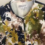 Pendleton NEW  Petite Long Line Jacket Blazer Floral Linen Blend N9 Photo 2