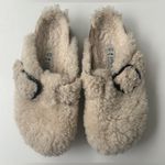 Birkenstock  Boston Big Buckle Platform
Shearling Teddy Eggshell size 37 Photo 0