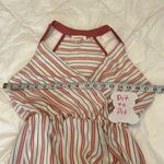 Monteau  super cute pink striped sleeveless maxi dress GUC Photo 5