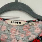 Boden Floral Bodycon Dress Midi Spring Summer Gardenia Pink Size 6 Photo 3