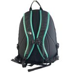 The North Face  Jester Black Teal Adjustable Strap Zip School Travel Backpack Bag Photo 2